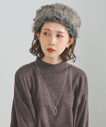 BEAMS HEART / フェイクファー ロシアンハット