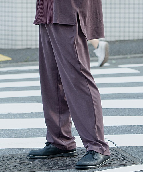 SILVER BULLET(シルバーバレット)の「『CavariA/キャバリア』ストレッチワイドパンツ(その他パンツ・メンズ・ネイビー/カーキ/ワイン/チャコール・M/L)」の1枚目の写真