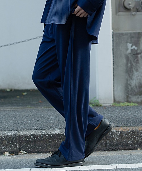 SILVER BULLET(シルバーバレット)の「『CavariA/キャバリア』ストレッチワイドパンツ(その他パンツ・メンズ・ネイビー/カーキ/ワイン/チャコール・M/L)」の12枚目の写真