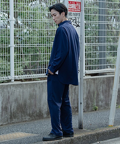 SILVER BULLET(シルバーバレット)の「『CavariA/キャバリア』ストレッチワイドパンツ(その他パンツ・メンズ・ネイビー/カーキ/ワイン/チャコール・M/L)」の10枚目の写真