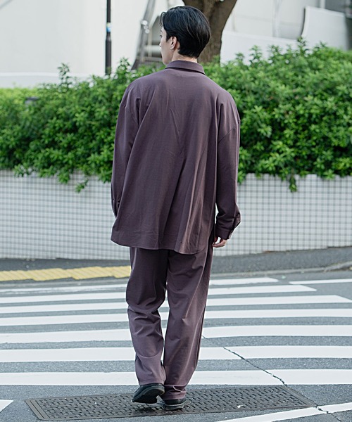 SILVER BULLET(シルバーバレット)の「『CavariA/キャバリア』ストレッチワイドパンツ(その他パンツ・メンズ・ネイビー/カーキ/ワイン/チャコール・M/L)」の13枚目の写真