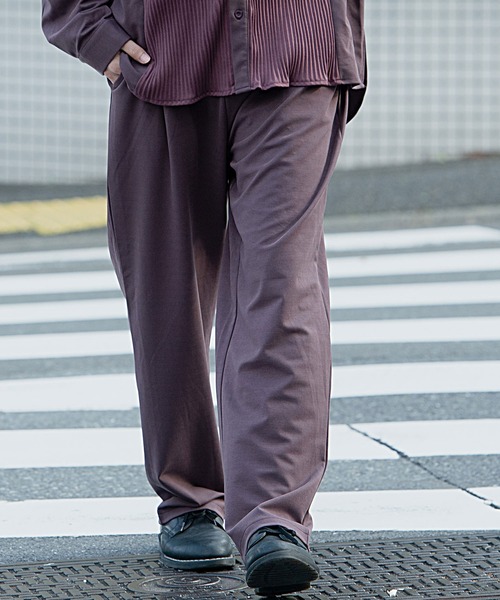 SILVER BULLET(シルバーバレット)の「『CavariA/キャバリア』ストレッチワイドパンツ(その他パンツ・メンズ・ネイビー/カーキ/ワイン/チャコール・M/L)」の22枚目の写真