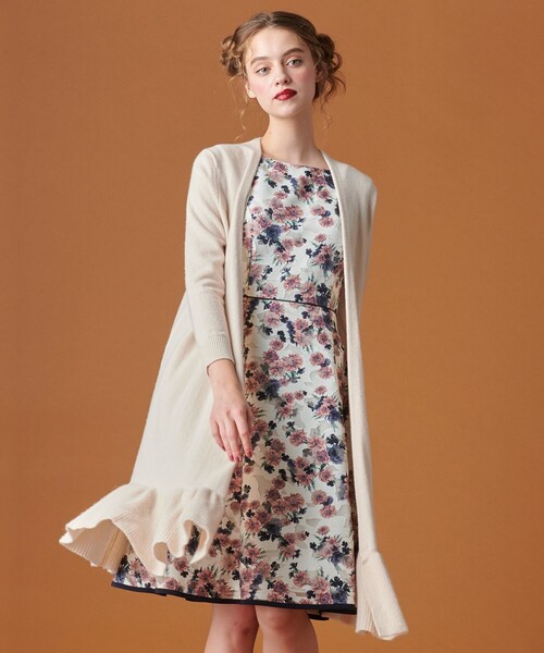 TOCCA（トッカ）の「【洗える！】WOOL CASHEMERE ICING LONG CARDIGAN  