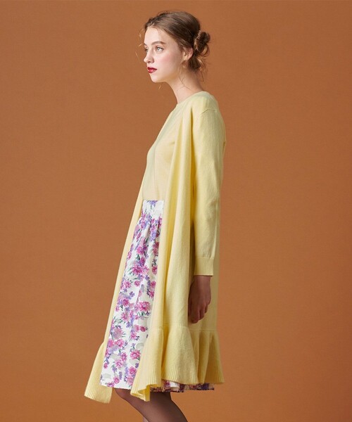 TOCCA（トッカ）の「【洗える！】WOOL CASHEMERE ICING LONG CARDIGAN 