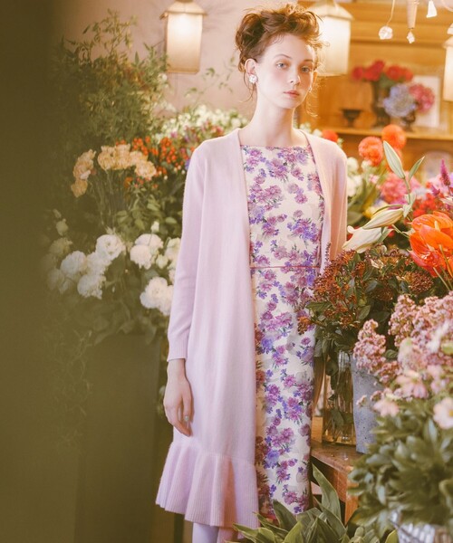 TOCCA（トッカ）の「【洗える！】WOOL CASHEMERE ICING LONG CARDIGAN  