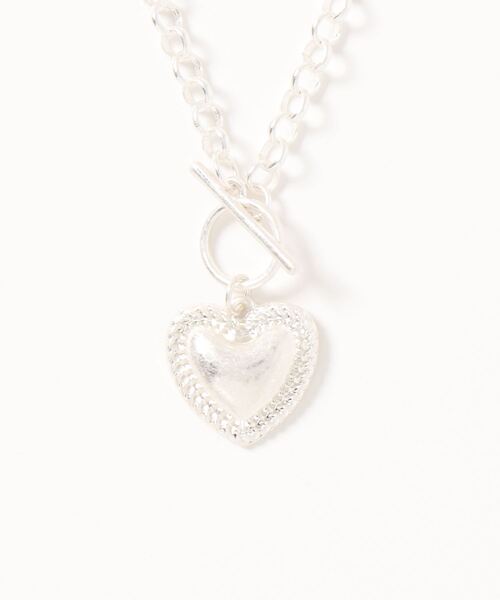 MOUSSY（マウジー）の「CLASSIC HEART MOTIF ネックレス（ネックレス・レディース・シルバー/ゴールド・FREE）」の16枚目の写真