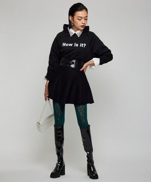 Narcissus（ナルシス）の「【Narcissus】フレアミニスカート（スカート・レディース・ブラック/グレー・FREE）」の5枚目の写真