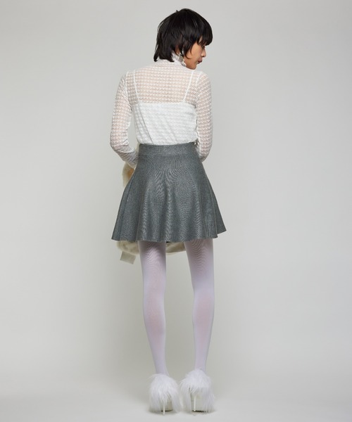 Narcissus（ナルシス）の「【Narcissus】フレアミニスカート（スカート・レディース・ブラック/グレー・FREE）」の10枚目の写真