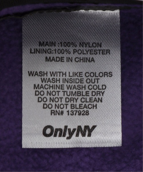 ONLY NY（オンリーニューヨーク）の「【ONLY NY / オンリーニューヨーク】Lodge Fleece Lined 5-Panel Hat（キャップ・メンズ・ライトグレー/ブラック・FREE）」の9枚目の写真