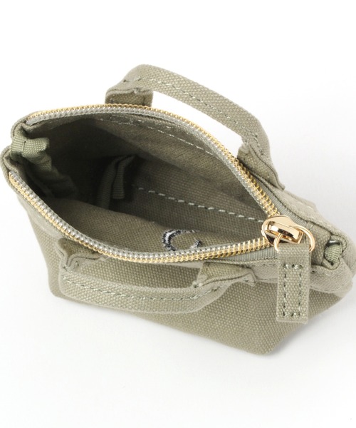 GLOBAL WORK（グローバルワーク）の「イニシャルチャームサブBAG/260746（エコバッグ/サブバッグ・レディース・ブラック/オフホワイト/グリーン/その他/アイボリー/ライトベージュ/ホワイト系その他3/グリーン系その他4・FREE）」の10枚目の写真