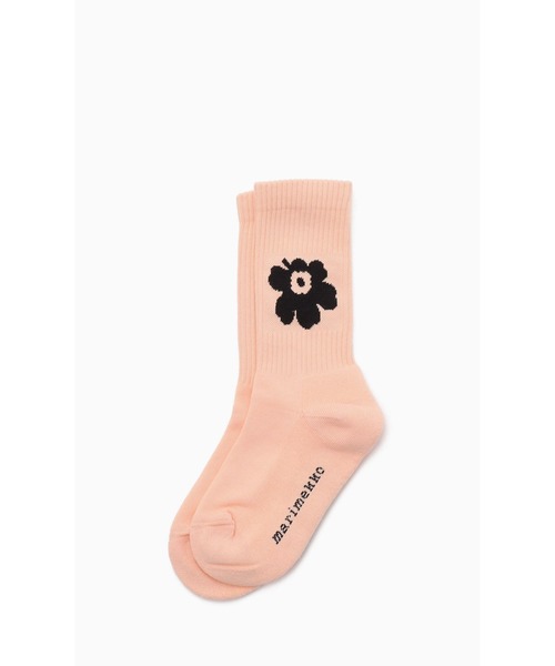 marimekko（マリメッコ）の「【kioski】Unikko One / Puikea socks（ソックス/靴下・レディース・サーモンピンク/ライトピンク/ライトブルー・37/34/40/43/46）」の2枚目の写真