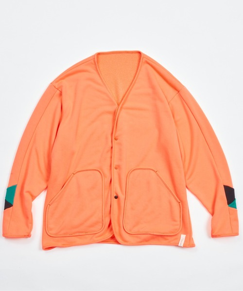 And A（アンドエー）の「AlexanderLeeChang アレキサンダーリーチャン / QUICK DRY CARDIGAN クイックドライ オーバーサイズ 切り替えカーディガン / AC012211（カーディガン/ボレロ・メンズ・ネイビー/オレンジ/カーキ・3/2）」の17枚目の写真