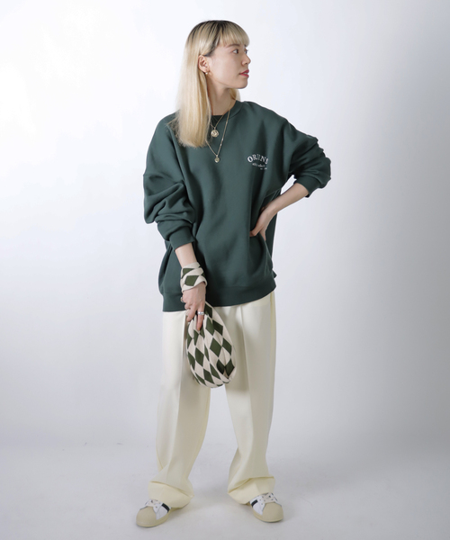 Oriens JOURNAL STANDARD（オリエンス ジャーナルスタンダード）の「ダイヤモンドニットバッグ（ハンドバッグ・レディース・ブラック/ナチュラル/ブルー・FREE）」の19枚目の写真