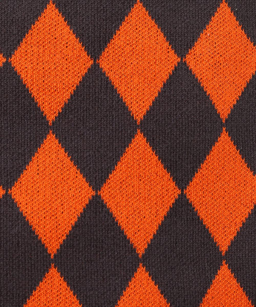 Oriens JOURNAL STANDARD（オリエンス ジャーナルスタンダード）の「ダイヤモンドニットバッグ（ハンドバッグ・レディース・ブラック/ナチュラル/ブルー・FREE）」の6枚目の写真