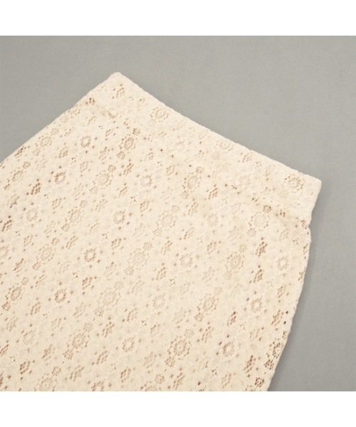 flower(フラワー)の「フラッフレーススカート(スカート・レディース・ベージュ/ブルー・FREE)」の19枚目の写真