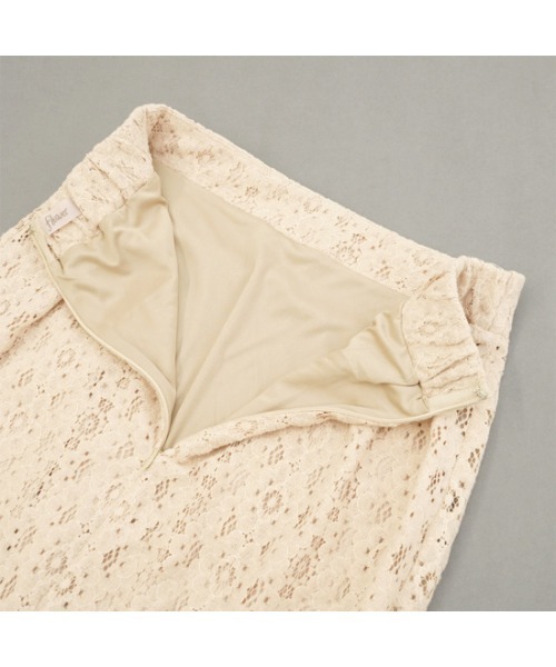 flower(フラワー)の「フラッフレーススカート(スカート・レディース・ベージュ/ブルー・FREE)」の18枚目の写真