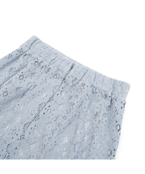 flower(フラワー)の「フラッフレーススカート(スカート・レディース・ベージュ/ブルー・FREE)」の11枚目の写真