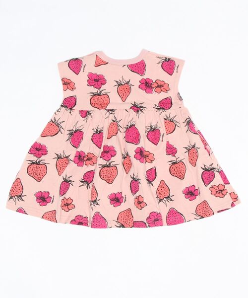 Wonder apartment（ワンダーアパートメント）の「天竺いちごＰＴワンピース（ワンピース・キッズ・ピンク・100cm/120cm/80ｃｍ/110cm/90cm/130cm）」の2枚目の写真