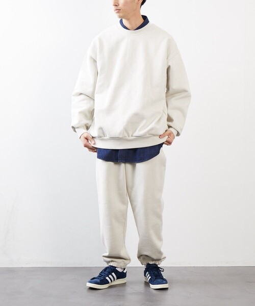 FREAK'S STORE(フリークスストア)の「FREAK'S STORE/フリークスストア HEAVY WEIGHT SWEAT PANTS/ヘビーウェイト スウェットパンツ(その他パンツ・メンズ・オリーブ/オフホワイト/ブラック/グレー・MEDIUM/SMALL/LARGE)」の8枚目の写真