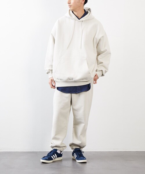 FREAK'S STORE(フリークスストア)の「FREAK'S STORE/フリークスストア HEAVY WEIGHT SWEAT PANTS/ヘビーウェイト スウェットパンツ(その他パンツ・メンズ・オリーブ/オフホワイト/ブラック/グレー・MEDIUM/SMALL/LARGE)」の9枚目の写真