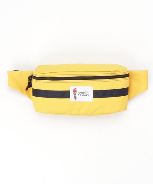 PARROTT CANVAS（パロットキャンバス）の「PARROTT CANVAS/パロットキャンバス パロットファニーパック（ボディバッグ/ウエストポーチ・レディース・ターコイズブルー/ブラック/グレイッシュベージュ/カーキ/イエロー・FREE）」の5枚目の写真