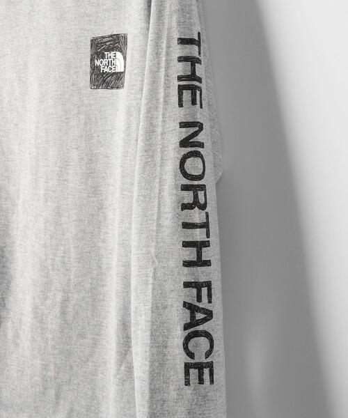 THE NORTH FACE（ザノースフェイス）の「＜THE NORTH FACE（ザノースフェイス）＞TJ  ロングスリーブ グラフィック TEE 100cm-130cm（Tシャツ/カットソー・キッズ・ホワイト/グレー/ケリー・110cm/100cm/120cm/130cm）」の8枚目の写真