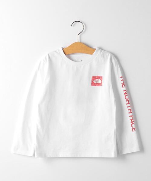 THE NORTH FACE（ザノースフェイス）の「＜THE NORTH FACE（ザノースフェイス）＞TJ  ロングスリーブ グラフィック TEE 100cm-130cm（Tシャツ/カットソー・キッズ・ホワイト/グレー/ケリー・110cm/100cm/120cm/130cm）」の12枚目の写真