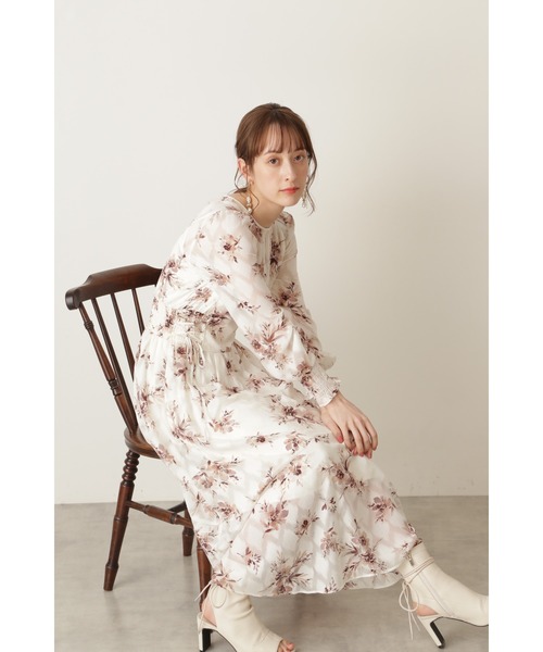 JILL STUART（ジルスチュアート）の「◆モナワンピース（ワンピース・レディース・ホワイト/ブルー・0/2/4）」の6枚目の写真