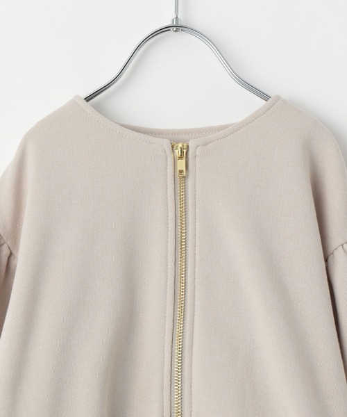 GLOBAL WORK(グローバルワーク)の「【キッズ】イージーDRY/ノーカラーカーディガン/267153(カーディガン/ボレロ・キッズ・アイボリー/ライトパープル・110cm/100cm/120cm/130cm/140cm/150cm/160cm)」の6枚目の写真