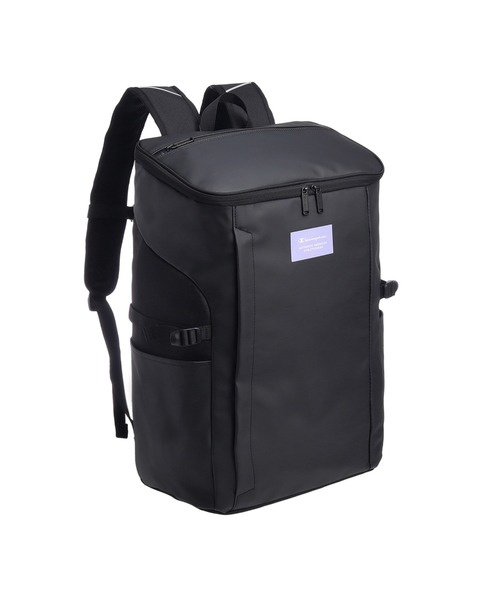 Champion（チャンピオン）の「Champion チャンピオン リュックサック デイリー No.67492 30L B4サイズ収納可 15.6inchPC収納（バックパック/リュック・メンズ・ブラック×グレー/ブラック×パープル/ブラック×ライム・FREE）」の2枚目の写真