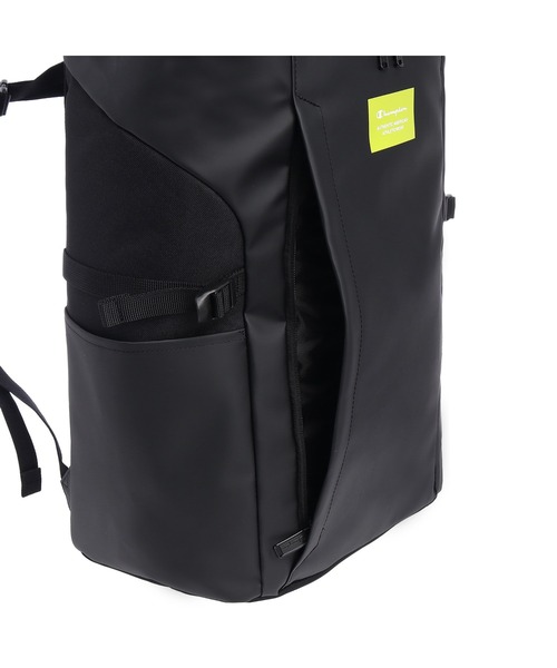 Champion（チャンピオン）の「Champion チャンピオン リュックサック デイリー No.67492 30L B4サイズ収納可 15.6inchPC収納（バックパック/リュック・メンズ・ブラック×グレー/ブラック×パープル/ブラック×ライム・FREE）」の12枚目の写真