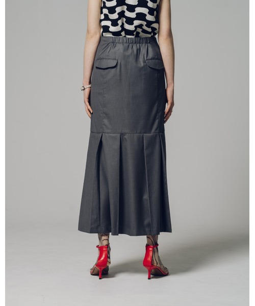 led.tokyo（レッドトウキョウ）の「【led.tokyo】フロントボタンプリーツスカート（スカート・レディース・グレー・S/M）」の9枚目の写真