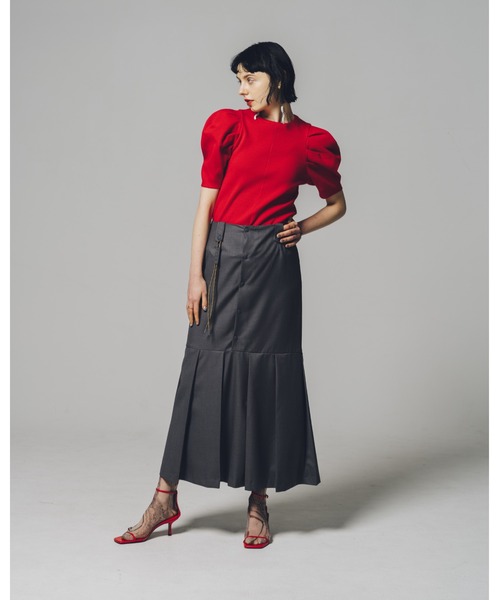 led.tokyo（レッドトウキョウ）の「【led.tokyo】フロントボタンプリーツスカート（スカート・レディース・グレー・S/M）」の22枚目の写真