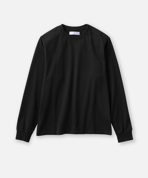 SETTO（セット）の「COMFORT-T：ロングTシャツ（Tシャツ/カットソー・レディース・ブラック/ホワイト/ダークグレー・L/S/M/XS）」の12枚目の写真