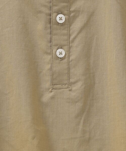 SHIPS any（シップス エニィ）の「SHIPS any: リラックス プルオーバー ブラウス<KIDS>◇（シャツ/ブラウス・キッズ・ベージュ/ライトブルー・S(110-120)/M(125-135)/L(140-150)）」の10枚目の写真