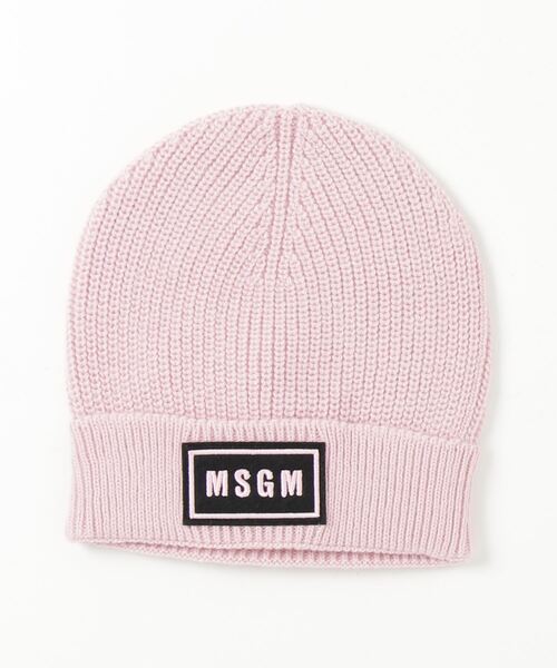 MSGM（エムエスジーエム）の「MSGM(エムエスジーエム)Kids & Junior 帽子ニット帽（ハット・キッズ・ブラック/レッド/オフホワイト/ライトピンク・10Y-14Y/4-8Y）」の16枚目の写真
