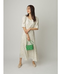 JUSGLITTY ジャスグリッティー　ドット　ワンピース JUSGLITTY（ジャスグリッティー）の「ドットワンピース
