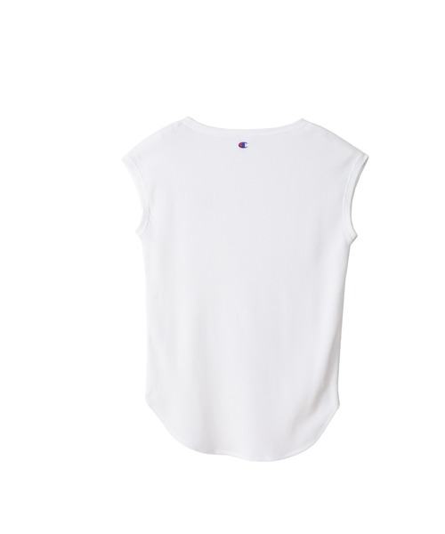 Champion（チャンピオン）の「【Champion/チャンピオン】レディース スリーブレスシャツ（Tシャツ/カットソー・レディース・ホワイト/グリーン系その他4/ネイビー/ベージュ系その他3・MEDIUM/LARGE）」の15枚目の写真