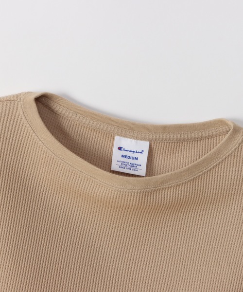 Champion（チャンピオン）の「【Champion/チャンピオン】レディース スリーブレスシャツ（Tシャツ/カットソー・レディース・ホワイト/グリーン系その他4/ネイビー/ベージュ系その他3・MEDIUM/LARGE）」の6枚目の写真