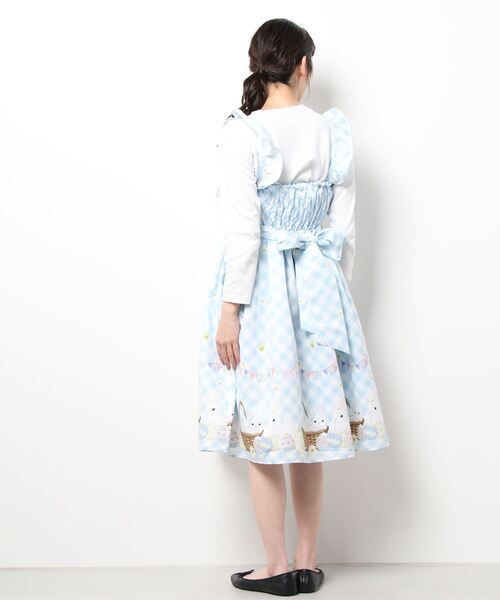 アクシーズファムイースター柄JSK axes femme（アクシーズファム）の「イースター柄ジャンスカ