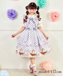 axes femme（アクシーズファム）の「イースター柄ジャンスカ