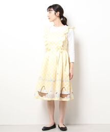 axes femme（アクシーズファム）の「イースター柄ジャンスカ