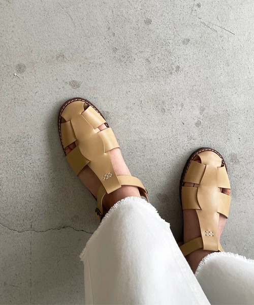 CANAL JEAN（キャナルジーン）の「El mar(エルマール) グルカサンダル（サンダル・レディース・ブラック/ベージュ/ブラウン・23/24/24.5/23.5）」の12枚目の写真