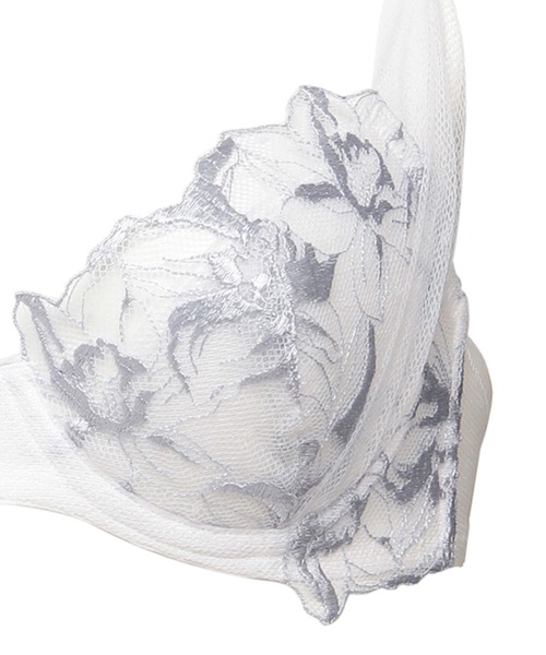 Chut！ INTIMATES（シュットインティメイツ）の「【ZOZO TOWN限定】シアーライトブラ＆ショーツセットSET (X709)（ブラ&ショーツ・レディース・ダークグリーン/パープル/ホワイト・B65/B70/B75/C65/C70/C75/D65/D70/D75/E65/E70/E75）」の15枚目の写真