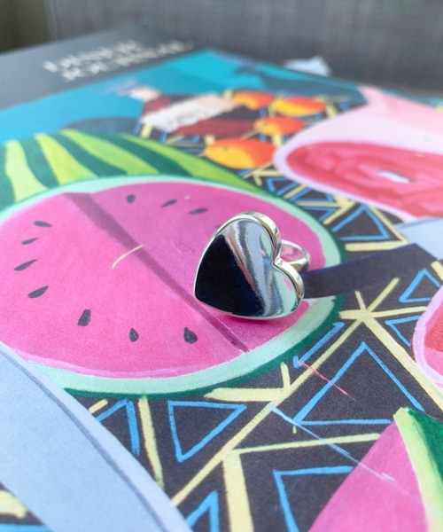 lala Born(ララボーン)の「ハートモチーフリング(リング・レディース・シルバー・FREE)」の7枚目の写真