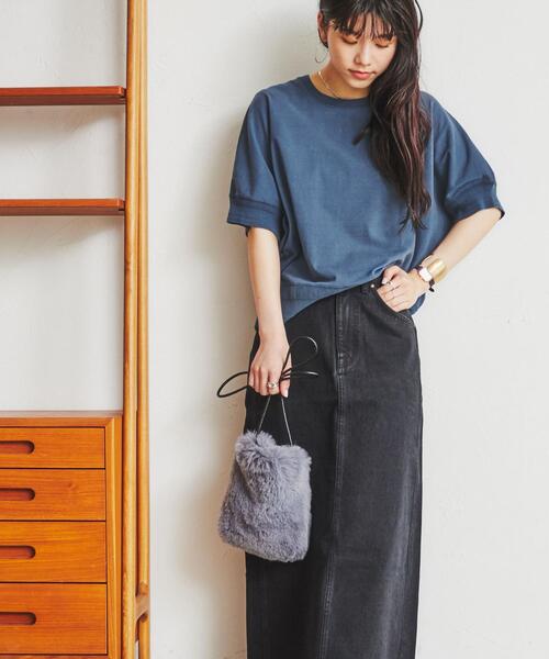 coen(コーエン)の「アミタテリブドルマンプルオーバー(Tシャツ/カットソー・レディース・ホワイト/ネイビー/オレンジ/ダークグレー・M/L)」の22枚目の写真