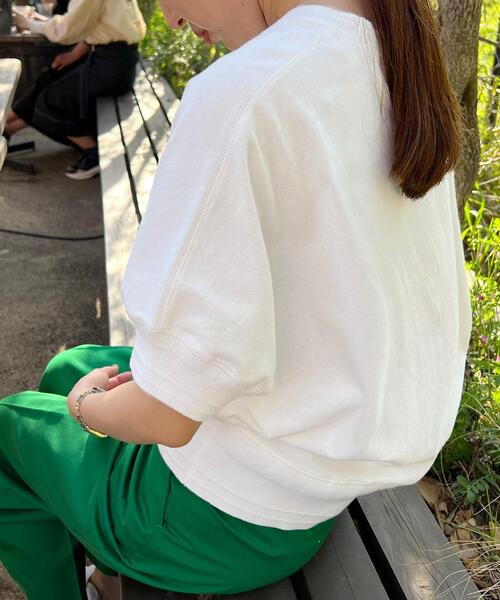 coen(コーエン)の「アミタテリブドルマンプルオーバー(Tシャツ/カットソー・レディース・ホワイト/ネイビー/オレンジ/ダークグレー・M/L)」の6枚目の写真