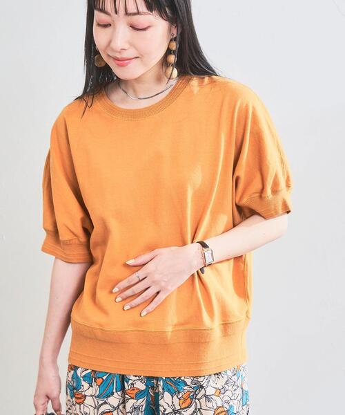 coen(コーエン)の「アミタテリブドルマンプルオーバー(Tシャツ/カットソー・レディース・ホワイト/ネイビー/オレンジ/ダークグレー・M/L)」の10枚目の写真