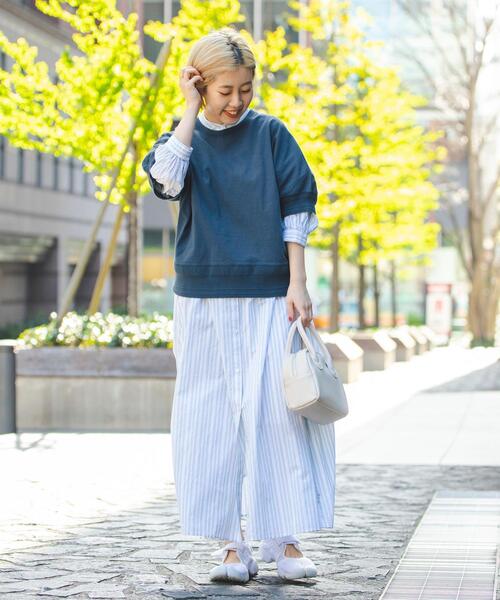 coen(コーエン)の「アミタテリブドルマンプルオーバー(Tシャツ/カットソー・レディース・ホワイト/ネイビー/オレンジ/ダークグレー・M/L)」の20枚目の写真