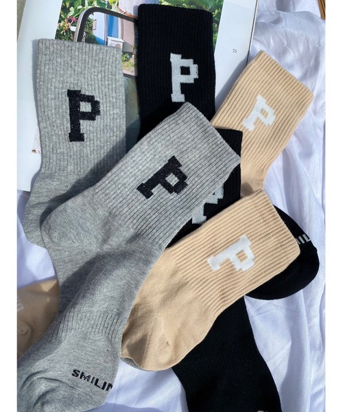 Pロゴソックス（ソックス/靴下）｜WC（ダブル シー）の